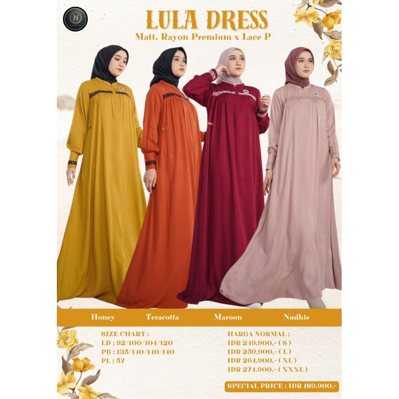 Lula Dress by Nadheera Luxury