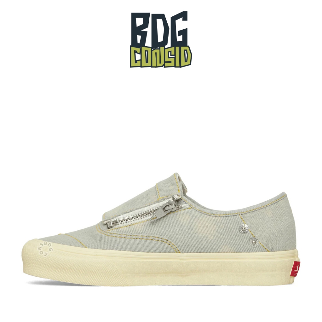 Sepatu Vans Authentic Zip Vault Lx Star Spangled Glamour Denim Blue X Shane Gonzales