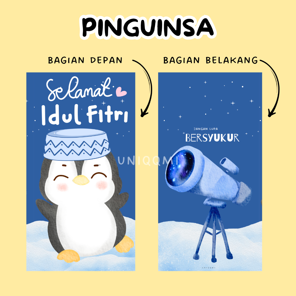 

AMPLOP LEBARAN PINGUINSA/ AMPLOP PANJANG UANG TIDAK DILIPAT/ AMPLOP IDUL FITRI