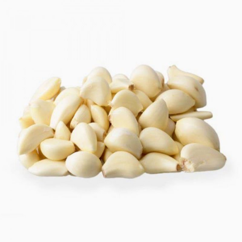 

Bawang putih kupas 250 gr dan 100 gr