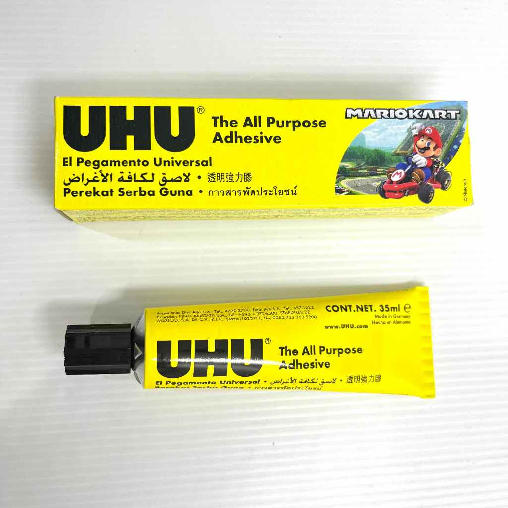

Lem UHU Cair Tube 35 ml All Purpose Adhesive