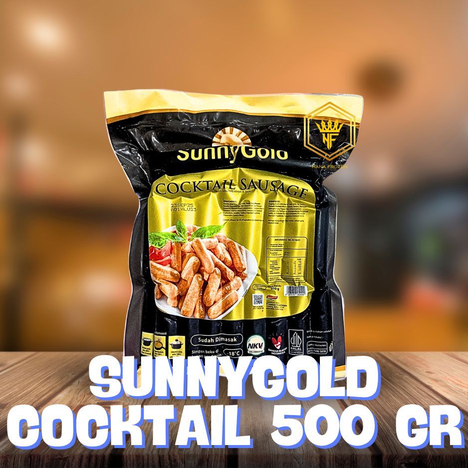 

SUNNYGOLD SOSIS COCKTAIL 500GR