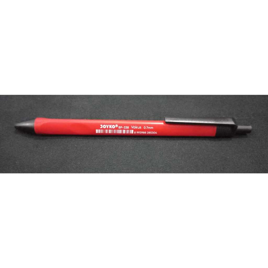 

PULPEN JOYKO BP-338 VOKUS 0.7MM WARNA MERAH
