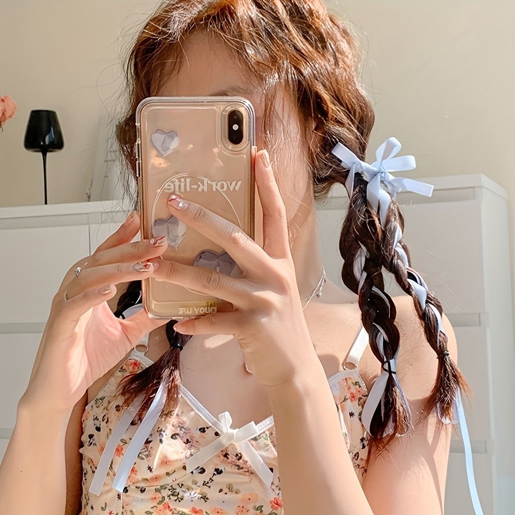 Peony Bow Hair Clip - Jepit Rambut Korea/ Jepit Rambut Pita
