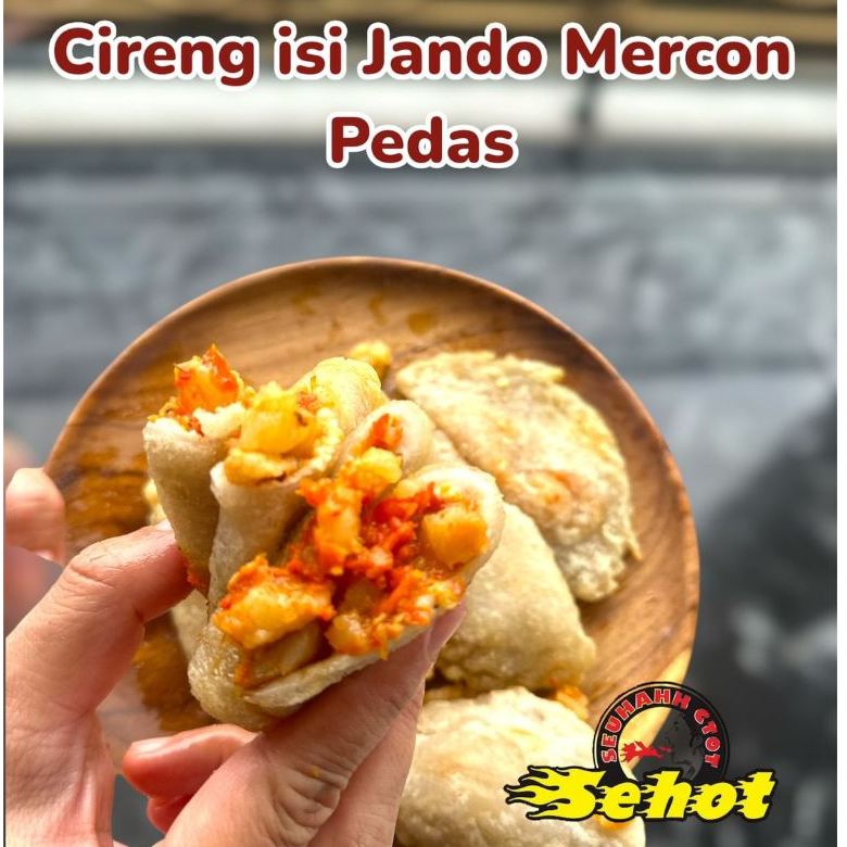 

Cireng Isi Jando Mercon Pedas Isi 5 Pcs