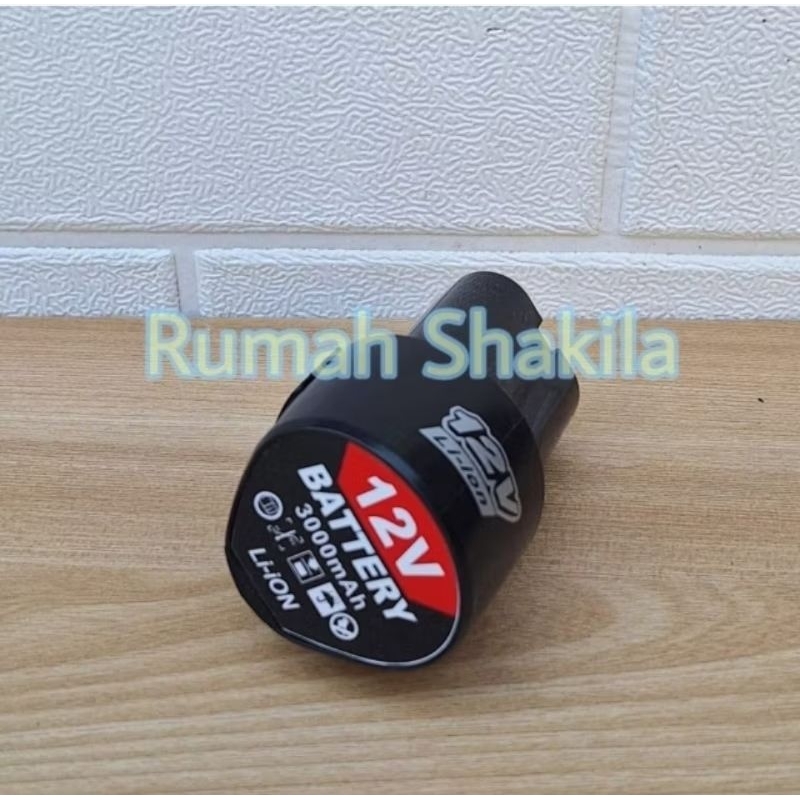 Baterai 12V  Nrt Pro / xenon Batre Battery Bor Cordless 12Volt JLD hujia