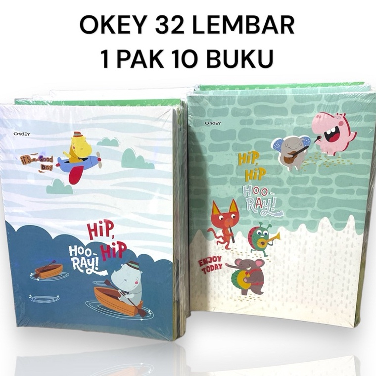 

KODE PRODUK HLSZ4843 PROMO Buku Tulis Okey 32 Lembar 1 Pak Isi 1 Buku