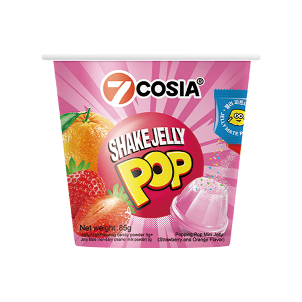 

7COSIA - Shake POP Jelly Strawberry Orange Flavor