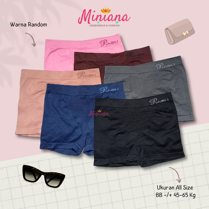 Celana Dalam Segiempat Piaoli Wanita Dewasa | Celana Dalem Boxer Murah Wanita | Cd PIAOLI