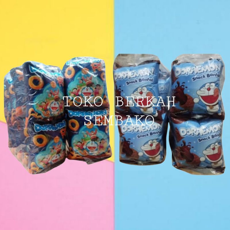 

(PACK) Chiki DORAEMON Snack Berhadiah 30gr Isi 10pcs