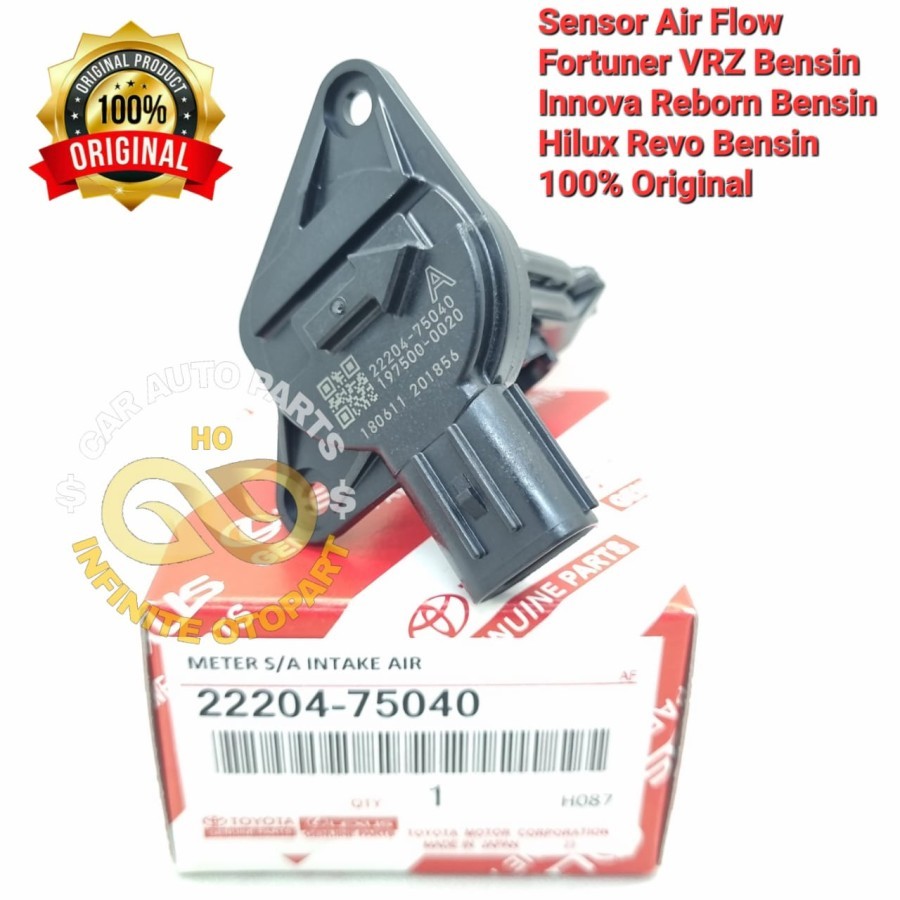 SENSOR AIR FLOW AIRFLOW INNOVA INOVA REBORN FORTUNER HILUX BENSIN