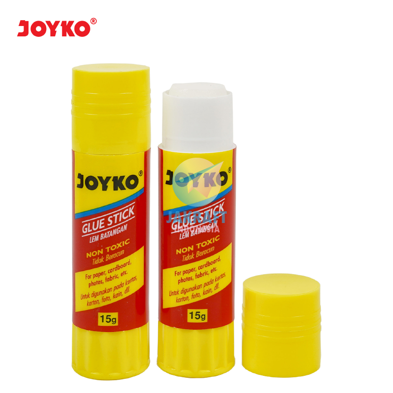 

(1 Pcs) Glue Stick 15Gr Lem Kertas Stik Putar Kecil 15 Gram Gr JOYKO GS-15 / GS-102 Non Toxic Aman Tidak Beracun