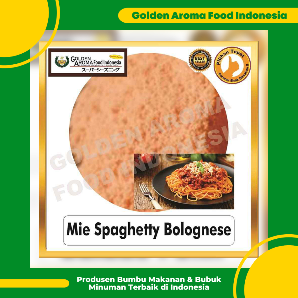 

Bumbu Tabur Rasa Mie Spaghetty Bolognese 1 Kg l Bubuk Tabur Mie Spageti Bolognaise 1Kg Murah GAFI