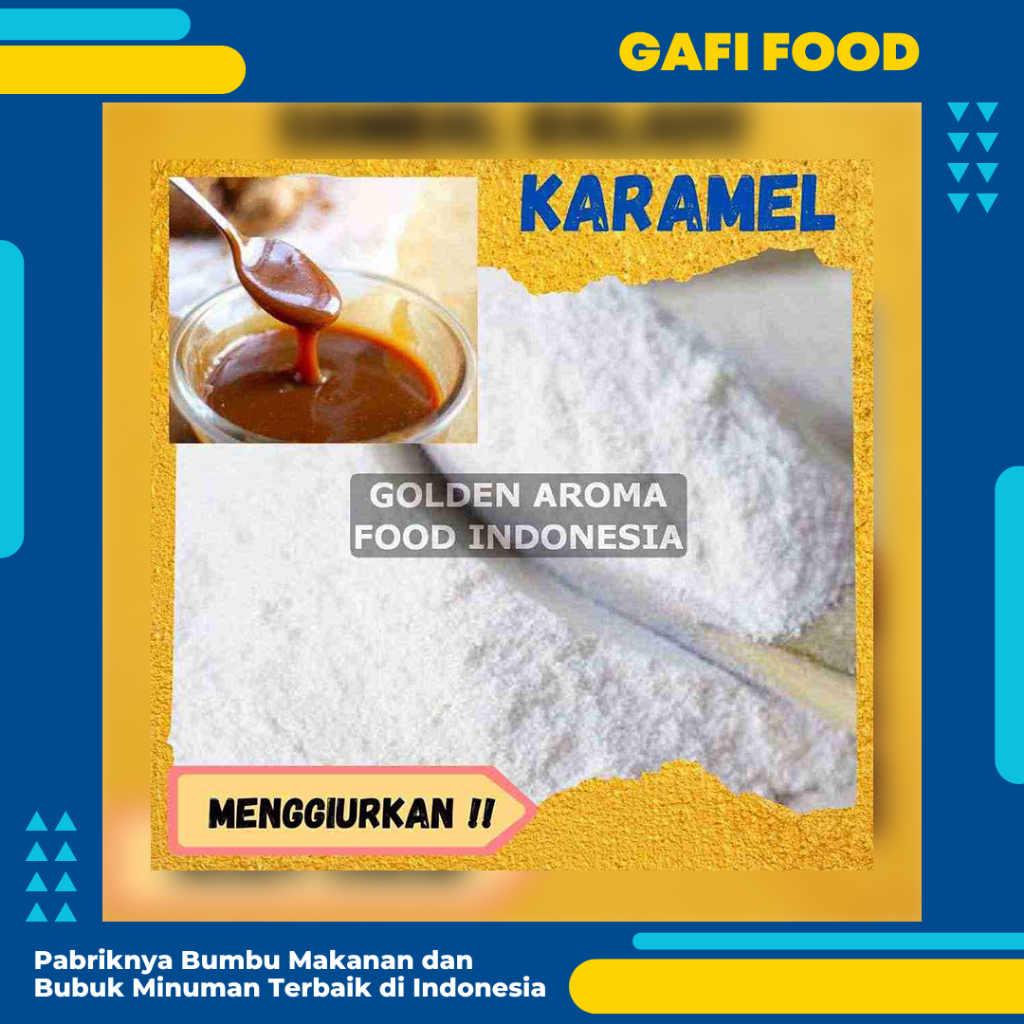 

BUMBU TABUR RASA KARAMEL 1 KG FOOD GRADE BUBUK TABUR KARAMEL 1KG TERBAIK CARAMEL SEASONING POWDER