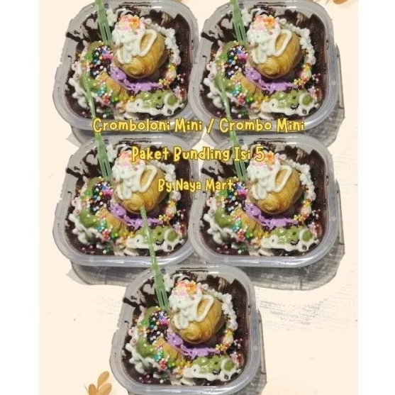 

CROMBOLONI MINI / CROMBO MINI PAKET BUNDLING ISI 5 LEBIH HEMAT