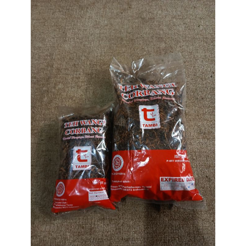 

TEH CORBANG 250g WANGI KHAS KEBUN TEH TAMBI PROMO MURAH