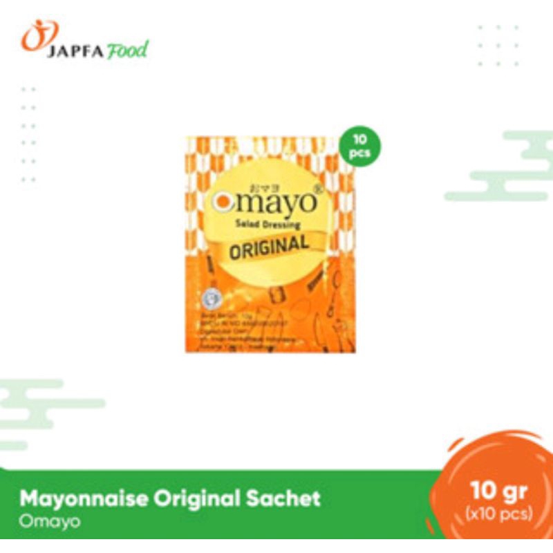 

mayonnaise sachet 10 gram 1pcs