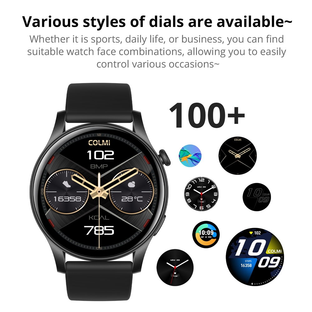 HOT DEALS COLMI V73 smart watch AMOLED screen Muslim prayer Health Monitoring Men Watch Women Watch