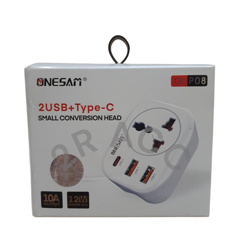 Cok Sambung USB/Colokan Stop Kontak USB/ Stop Kontak USB/Travel Adaptor ONESAM