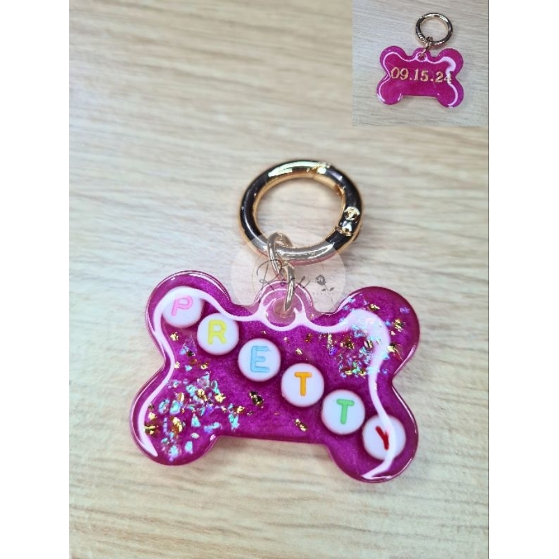 Custom Name Tag Anjing Kucing / Request Warna Tag nama