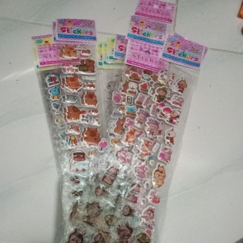 

sticker timbul panjang murah