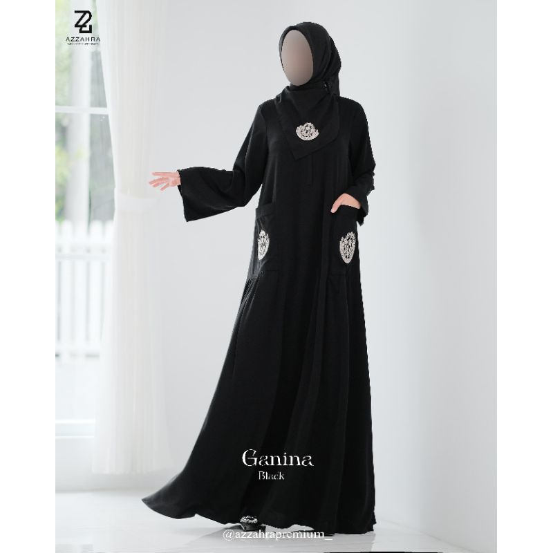 ganina dress by azzahra premium syari