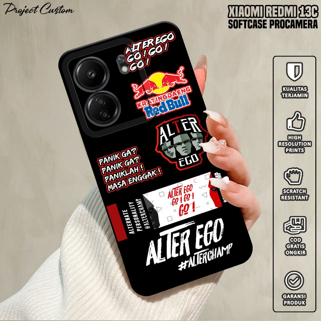 Softcase Xiaomi Redmi 13C - Case Hp Xiaomi Redmi 13C ( ESPRT ) Silikon Hp Xiaomi Redmi 13C - Casing 