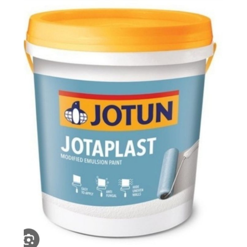 cat tembok jotun jotaplast mist 1376 25kg 20lt 20 lt 25 kg jotaplast cat tembok interior