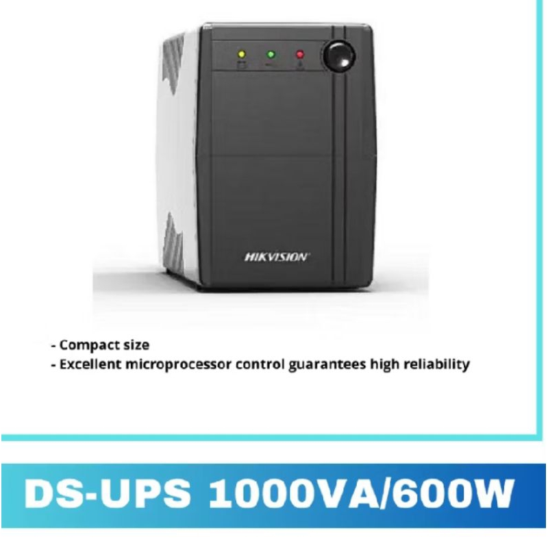 UPS hikvision DS-UPS 1000va / 600watt