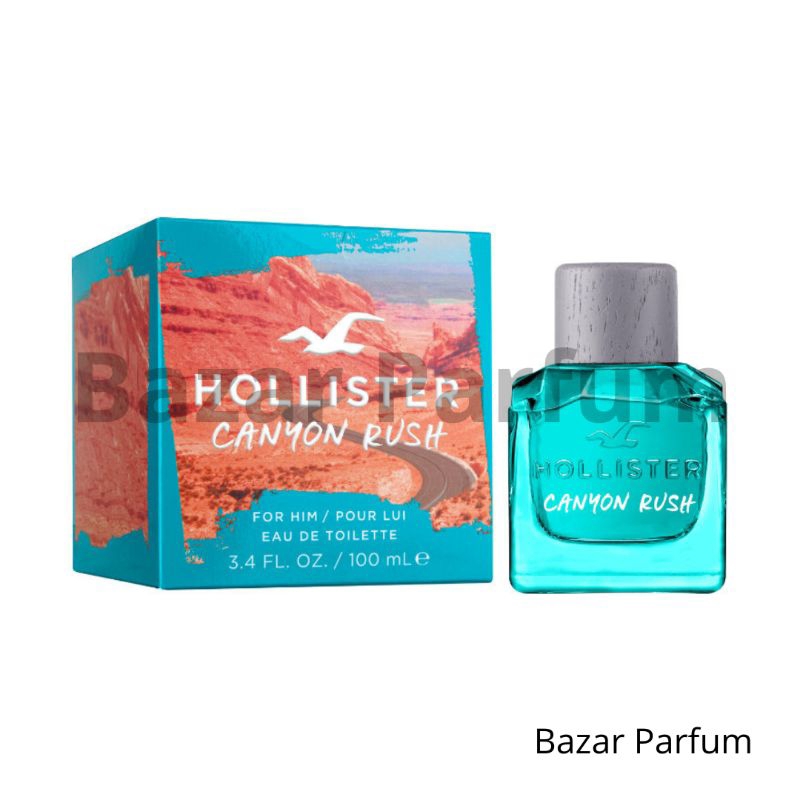 Parfum Pria Hollister Canyon Rush EDT Original