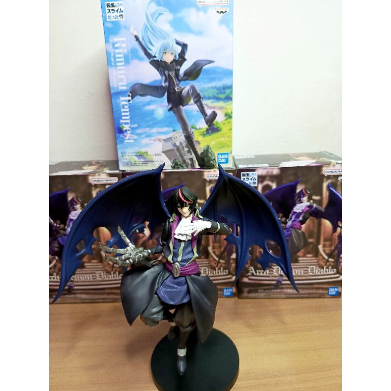 action figure ori Diablo, albedo , miku , asuna, rem