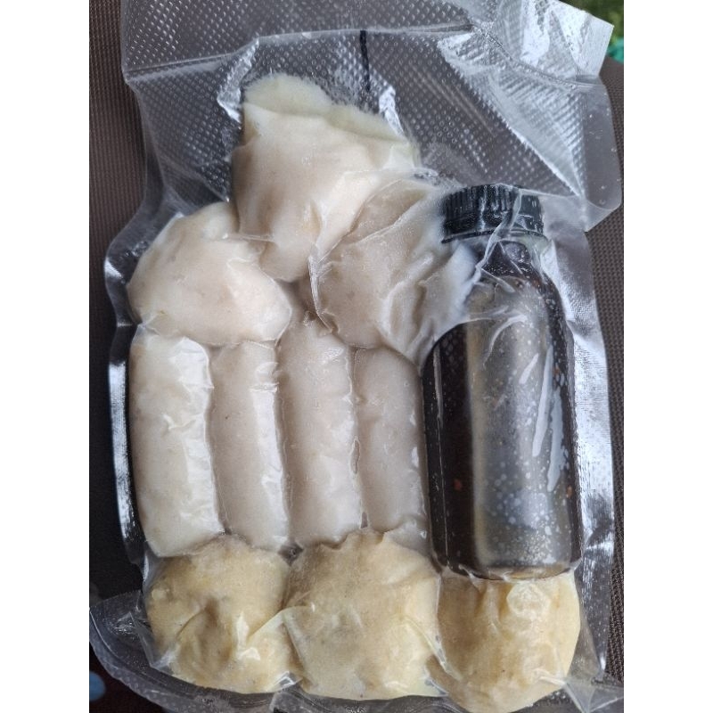 

Pempek Campur Ikan Gabus isi 10 Frozen