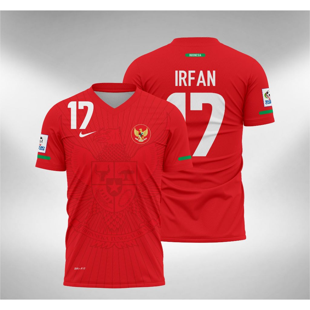 Jersey Timnas Indonesia 2010 Irfan Bachdim