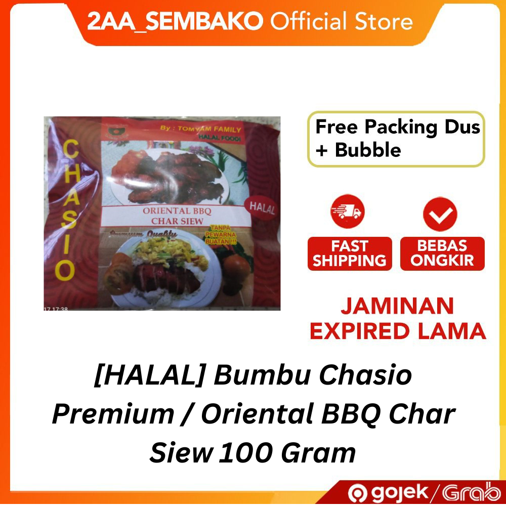 

Bumbu Chasio Premium / Oriental BBQ Char Siew 100 Gram