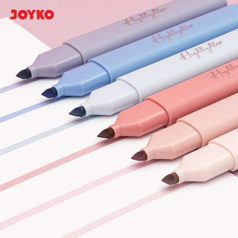 

HIGHLIGHTER SET JOYKO HL 99 | ISI 6 WARNA | STABILO