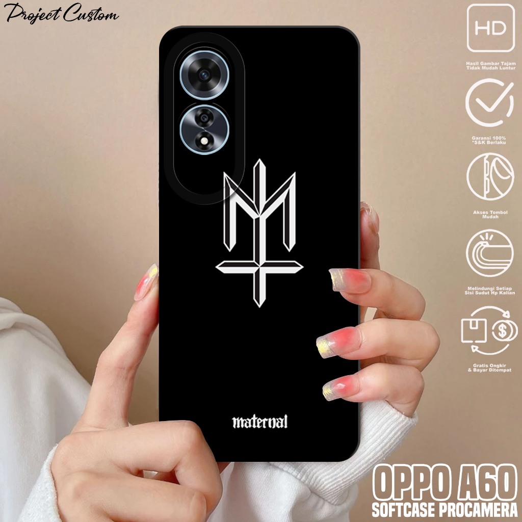 Softcase Hp OPPO A60 - Case Hp OPPO A60 ( AES ) Silikon Hp OPPO A60 - Casing Hp OPPO A60 - Cassing H