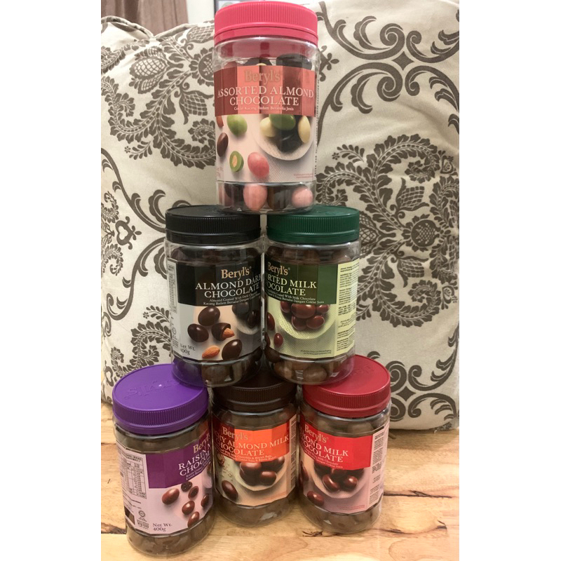 

beryl’s Chocolate 400 gram, 340 gram, 370gram