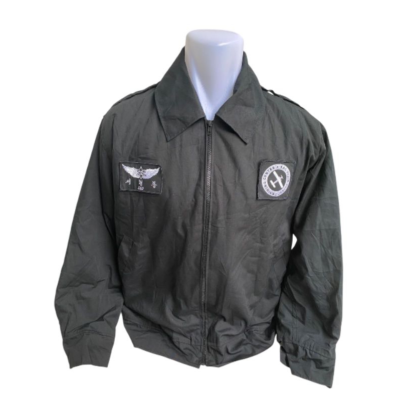 Bomber Flight Jacket Sekolah Pilot Penerbang Korea