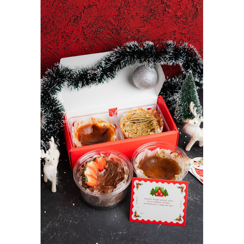 

Hampers Natal Santa - Burnt Cheesecake Christmas Hampers