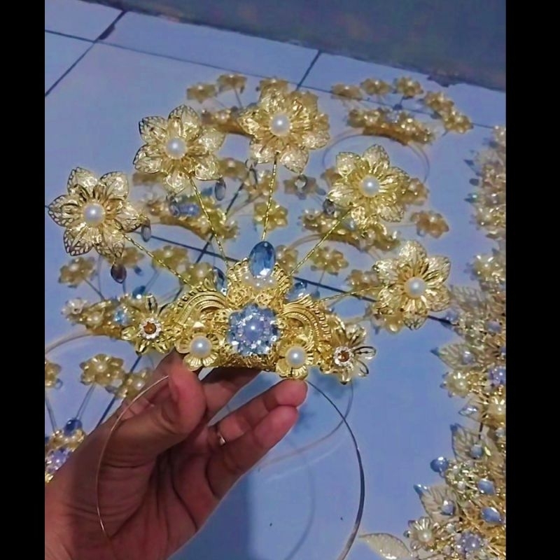 BANDANA MENTUL KEMBANG GOYANG (anak-anak)