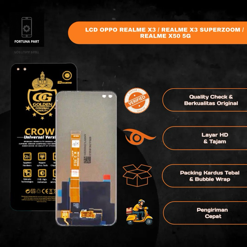 LCD TOUCHSCREEN OPPO REALME X3 / REALME X3 SUPERZOOM / REALME X50 5G FULLSET ORIGINAL