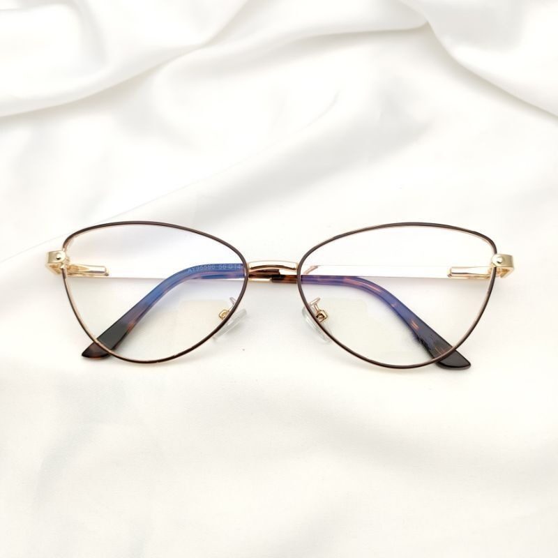 KAMANABI-Kacamata MIKEY TITANIUM CAT EYE