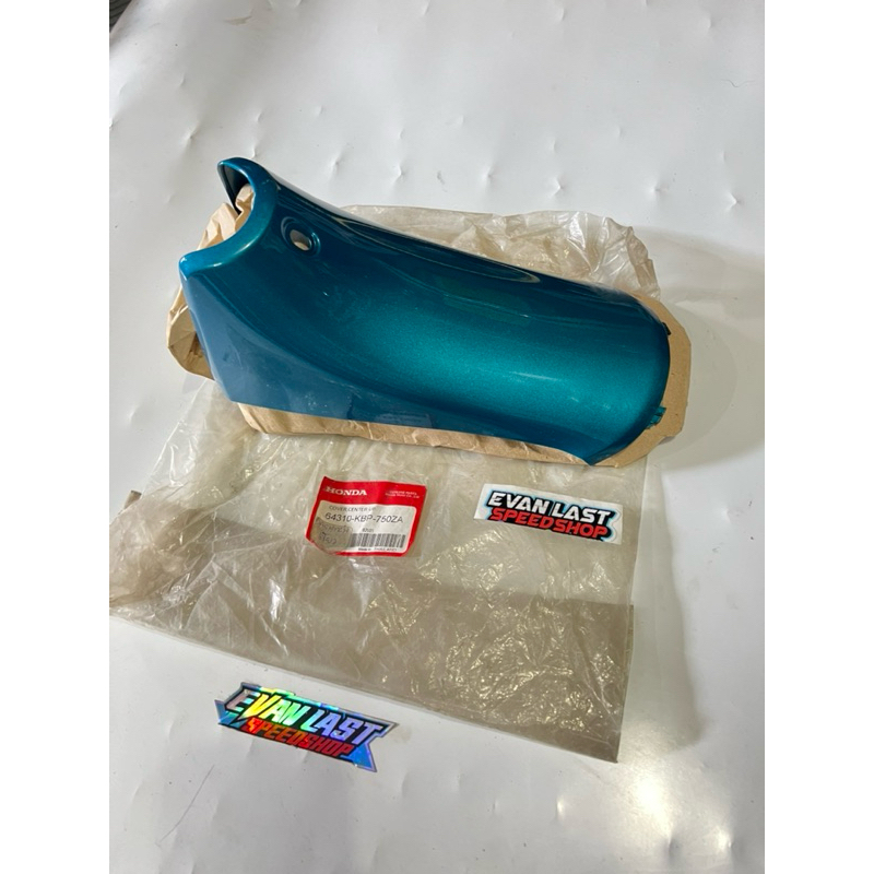 cover leg center body honda nova dash hijau repsol original baru