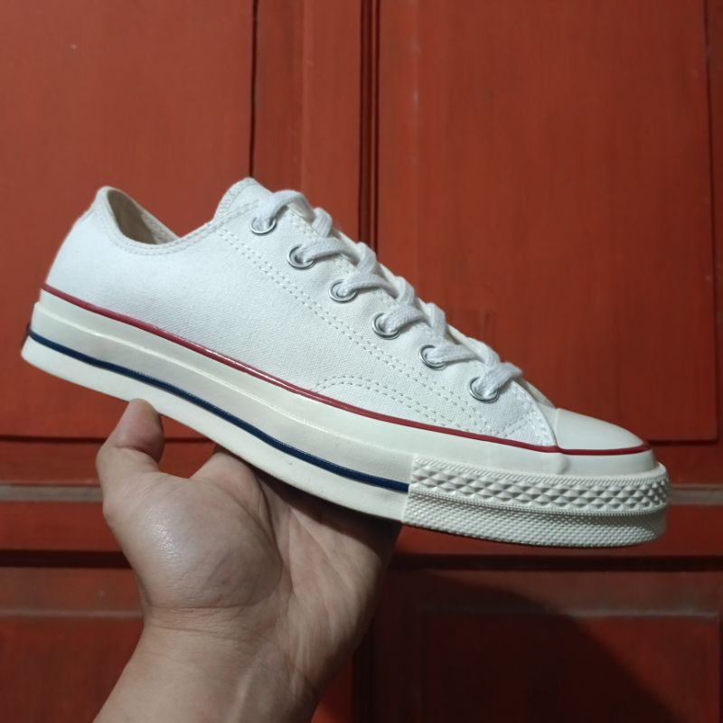 converse sneakers sepatu pria 70s ox putih original resmi