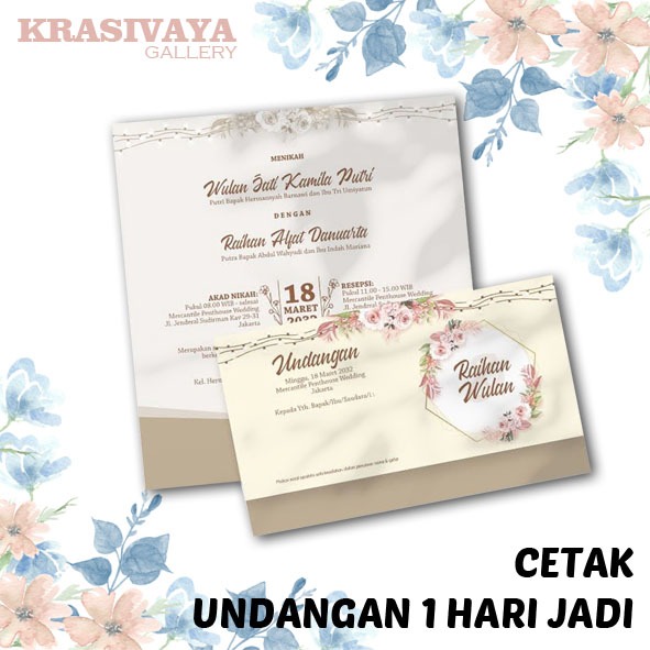 

CETAK UNDANGAN MURAH PROSES CEPAT 1 HARI JADI KODE RIZKI 30