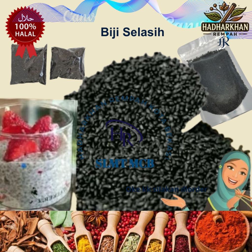 

Biji Selasih 500 gr repack