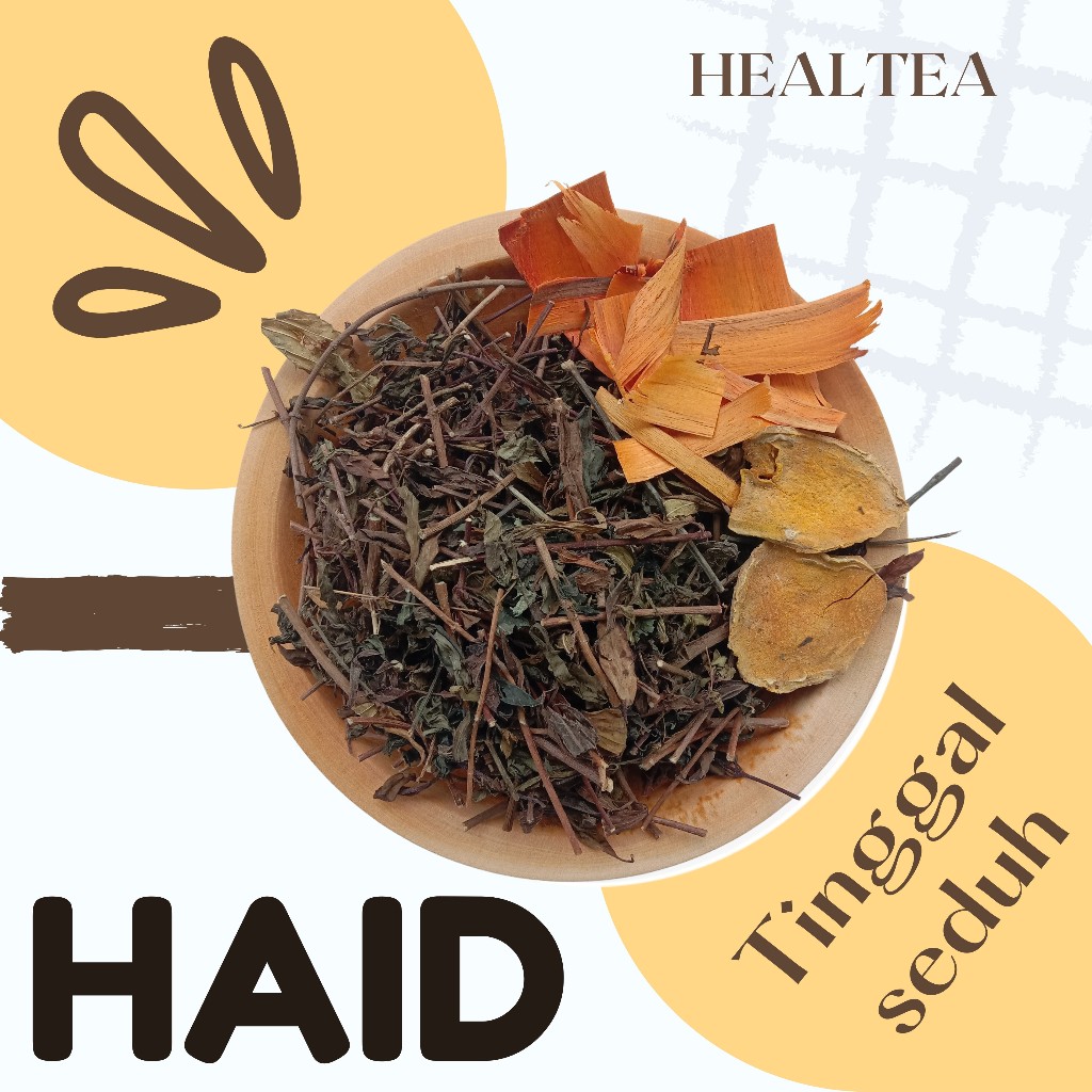 

HAID teh rimpang rempah jamu godok instan