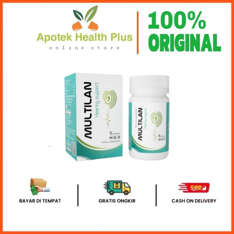 Multilan Asli Original Obat Telinga Memulihkan Pendengaran