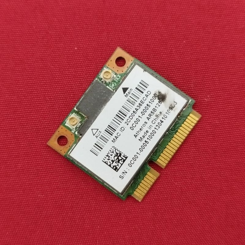 Wifi Wireless Card Adapter ATHEROS 1404A-AR5B125 LENOVO G470 G475 G480 G485 G580 G585 G780 Y470 Y480