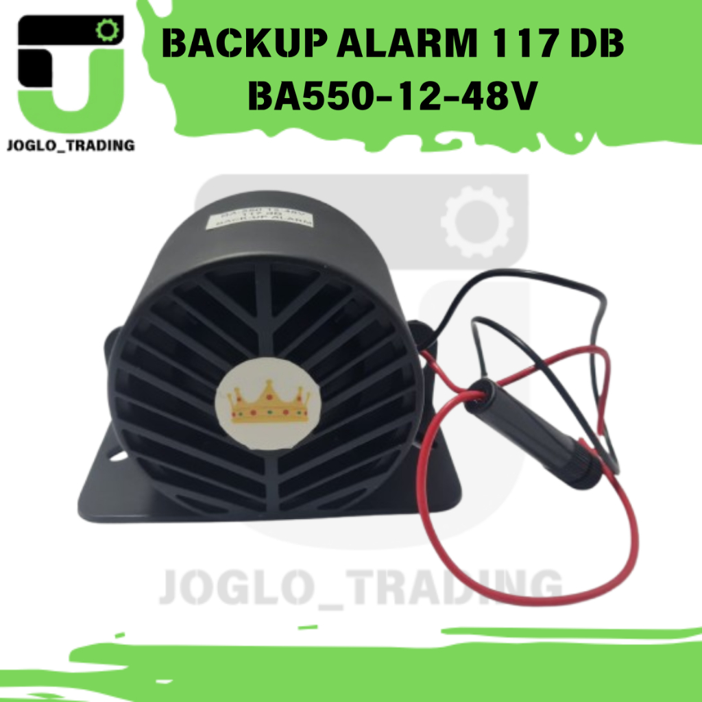 BACKUP ALARM 117 DB (BA550-12-48V)